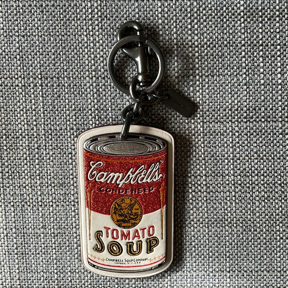 Coach Quirky Leather Keychain